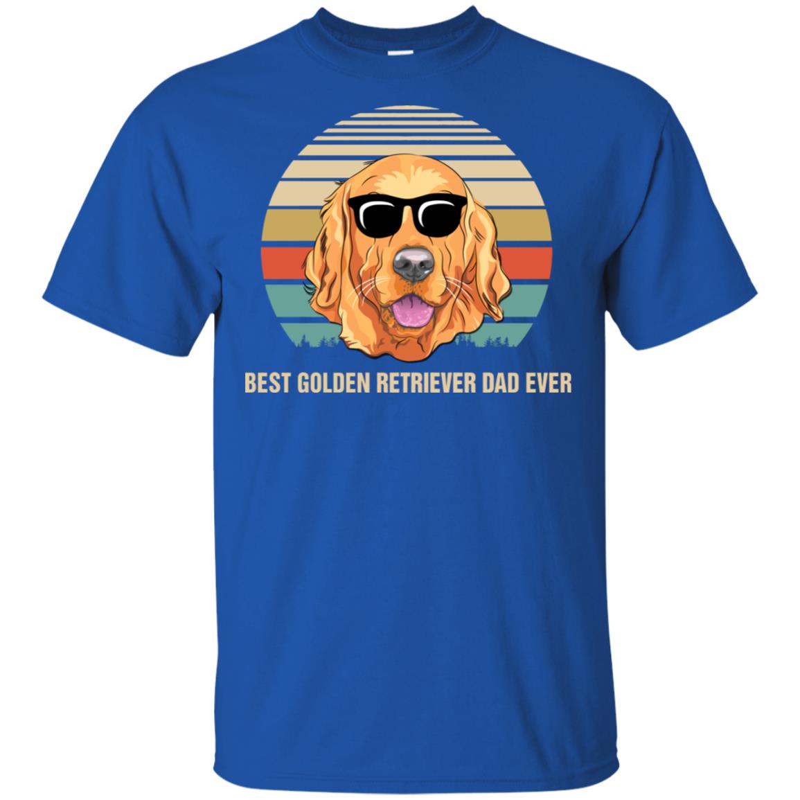 Vintage Golden Retriever Dad Gifts Best Golden Retriever Dad Ever T-Shirt & Hoodie | Teecentury.com