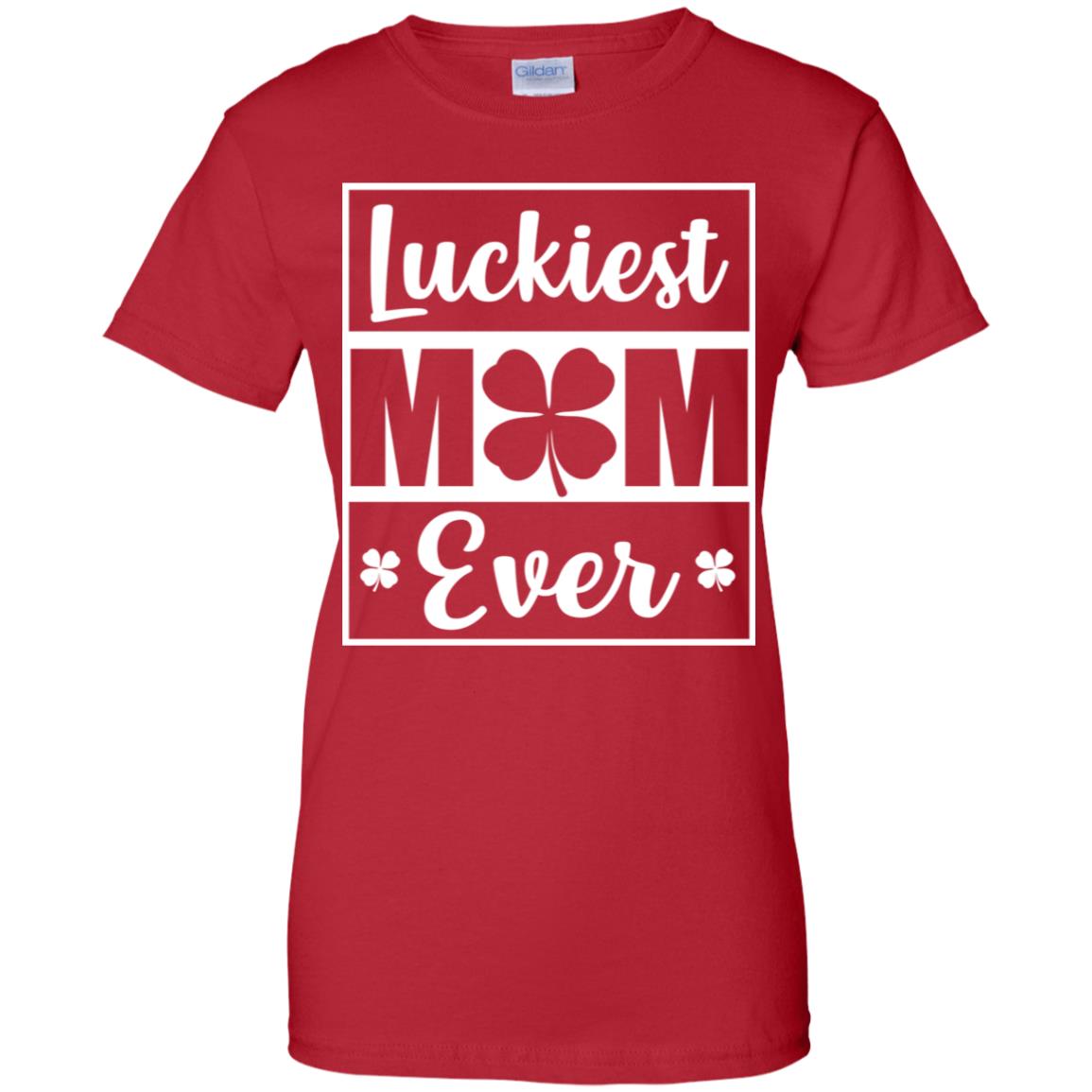 Luckiest Mom Ever St Patricks Day T-Shirt & Hoodie | Teecentury.com