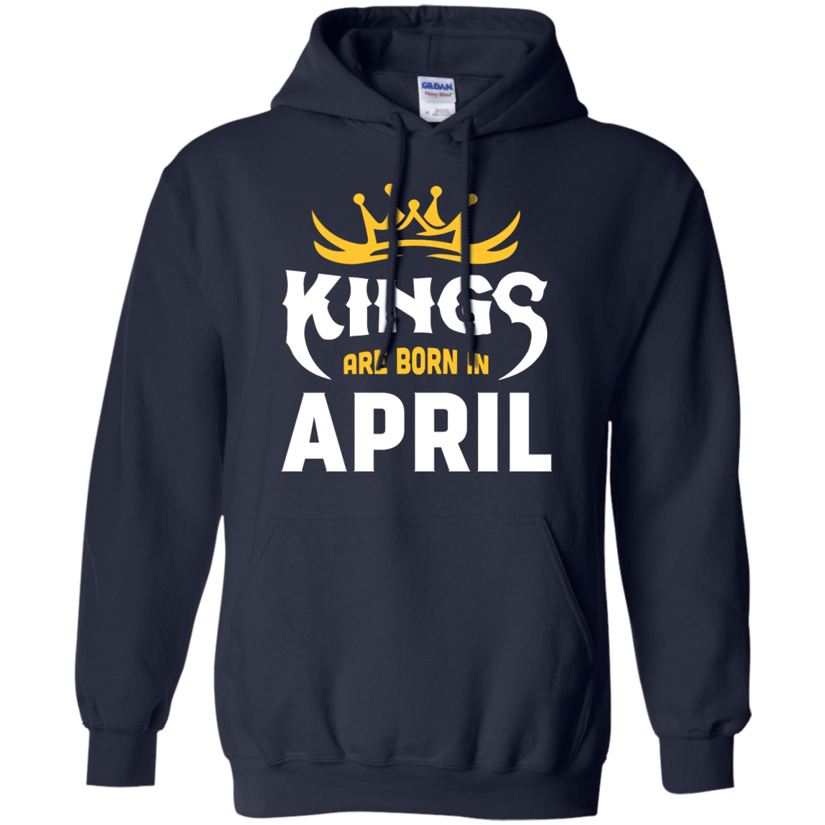 Kings Are Born In April T-Shirt & Hoodie | Teecentury.com