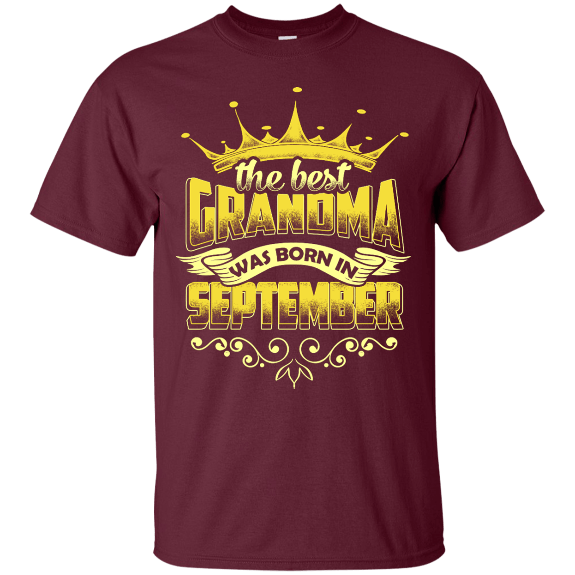 The Best Grandma Was Born In September T-Shirt & Hoodie | Teecentury.com