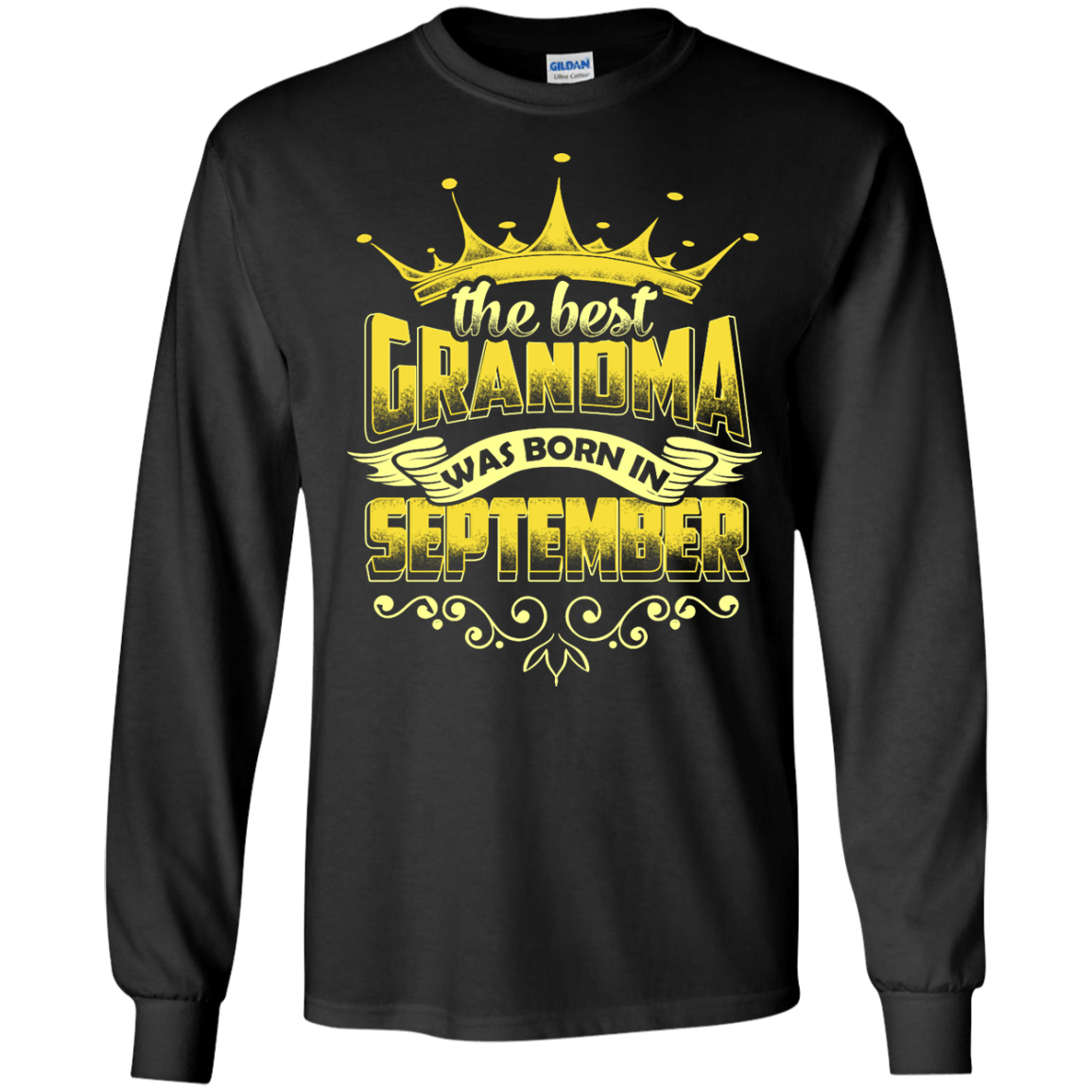 The Best Grandma Was Born In September T-Shirt & Hoodie | Teecentury.com