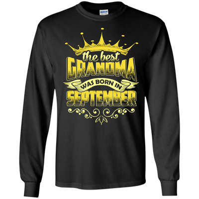 The Best Grandma Was Born In September T-Shirt & Hoodie | Teecentury.com