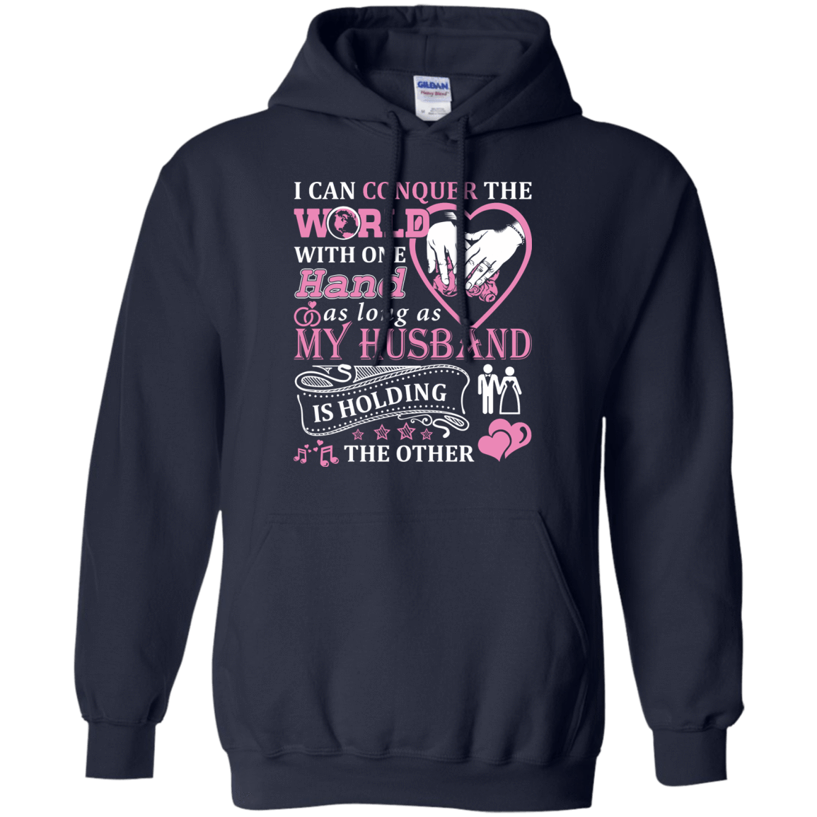 I Can Conquer The World With One Hand T-Shirt & Hoodie | Teecentury.com