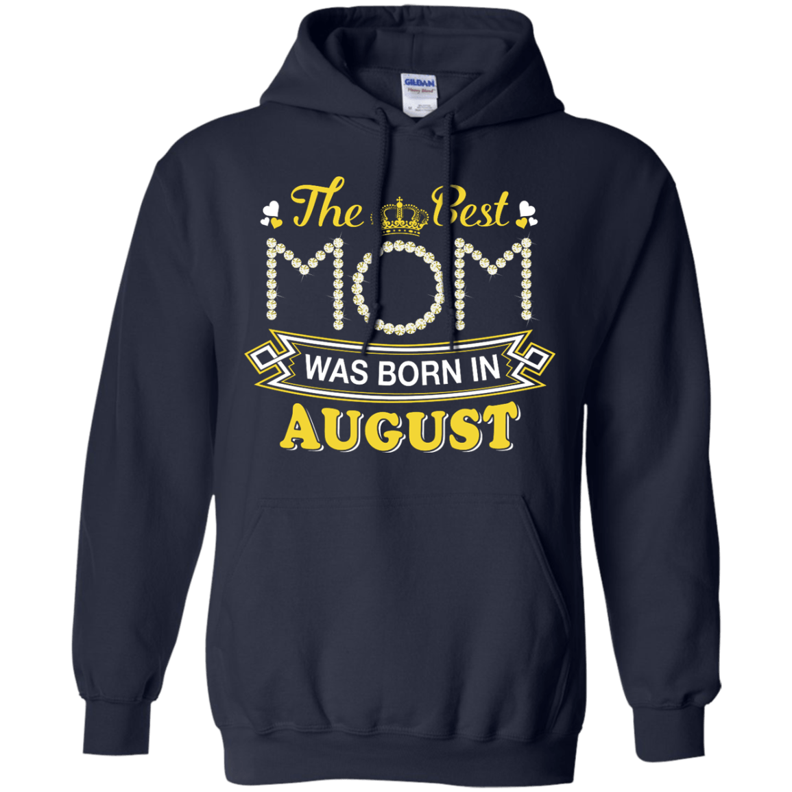 The Best Mom Was Born In August T-Shirt & Hoodie | Teecentury.com