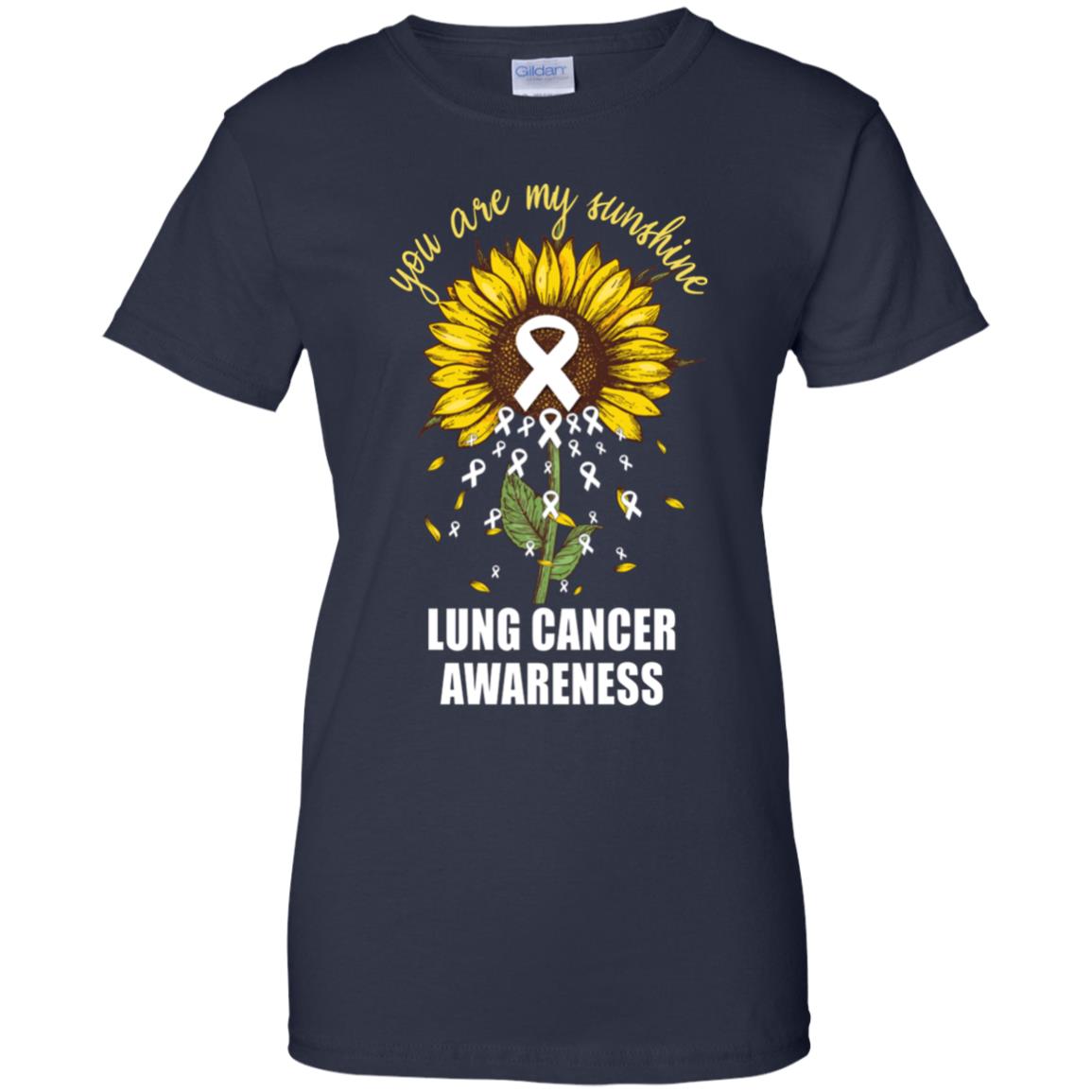 You Are My Sunshine Lung Cancer Awareness T-Shirt & Hoodie | Teecentury.com
