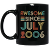 Awesome Since July 2006 Vintage 16th Birthday Gifts Mug Coffee Mug | Teecentury.com