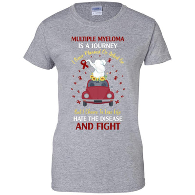 Multiple Myeloma Awareness Is A Journey T-Shirt & Hoodie | Teecentury.com