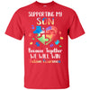 Supporting My Son Puzzle Autism Awareness Month T-Shirt & Hoodie | Teecentury.com
