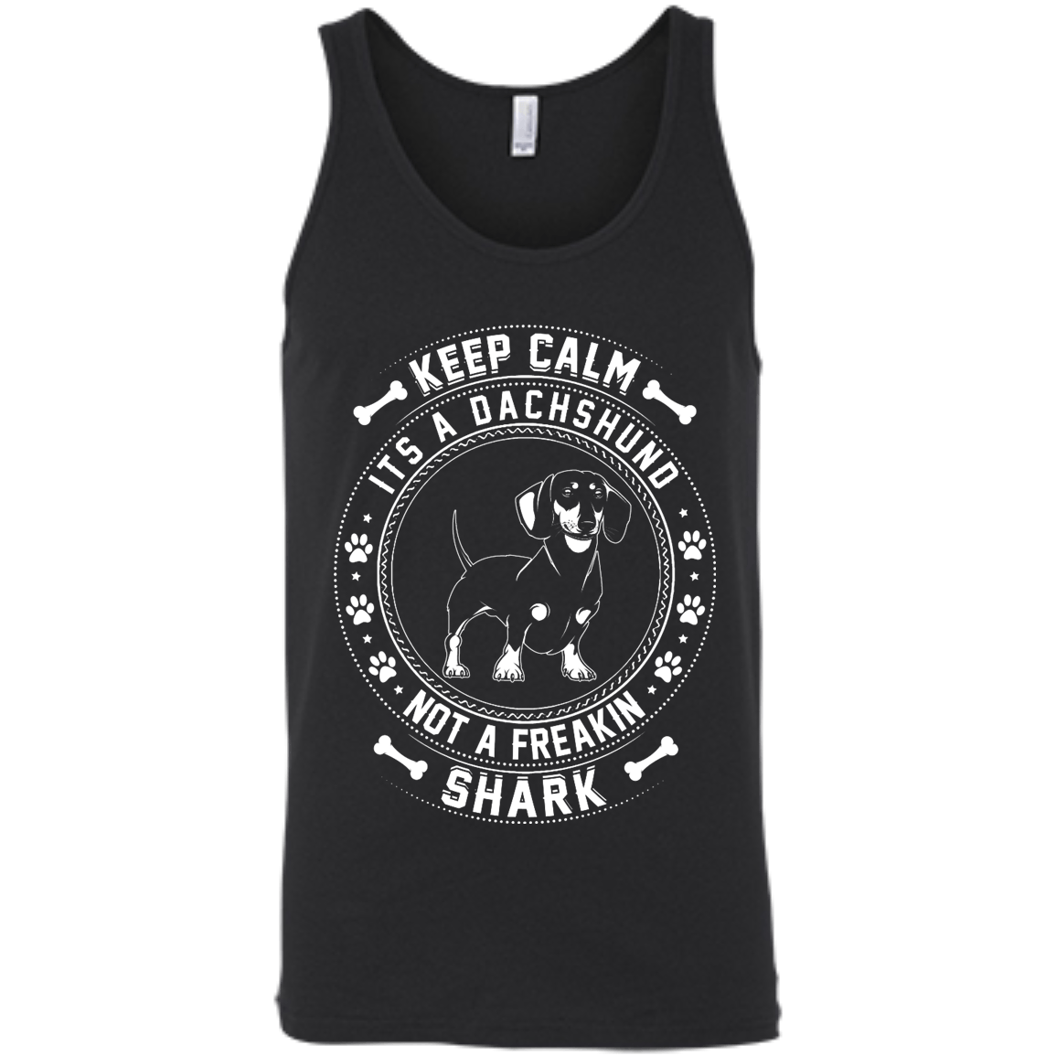 Keep Calm It's A Dachshund Not A Freaking Shark T-Shirt & Hoodie | Teecentury.com