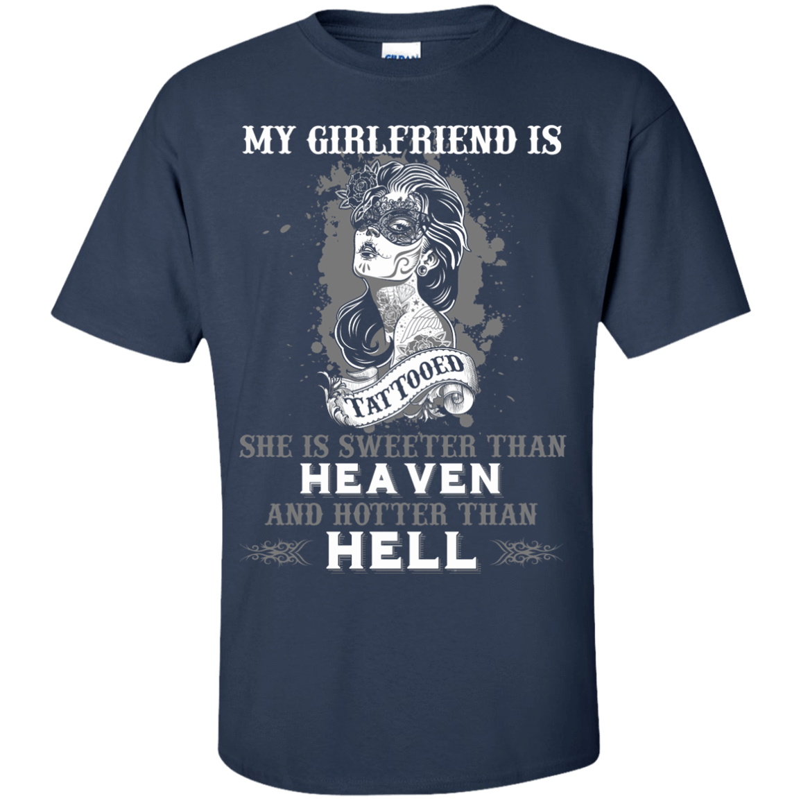 My Girlfriend Is Tattooted T-Shirt & Hoodie | Teecentury.com