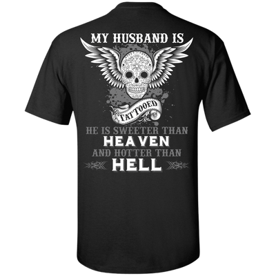 My Husband Is Tattooted T-Shirt & Hoodie | Teecentury.com