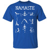 Namaste Yoga Skeleton Halloween Costume Gifts T-Shirt & Tank Top | Teecentury.com