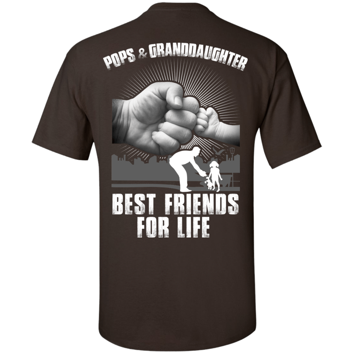 Pops And Granddaughter Best Friends For Life T-Shirt & Hoodie | Teecentury.com