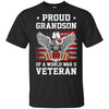 Proud Grandson Of World War 2 Veteran Patriotic T-Shirt & Hoodie | Teecentury.com