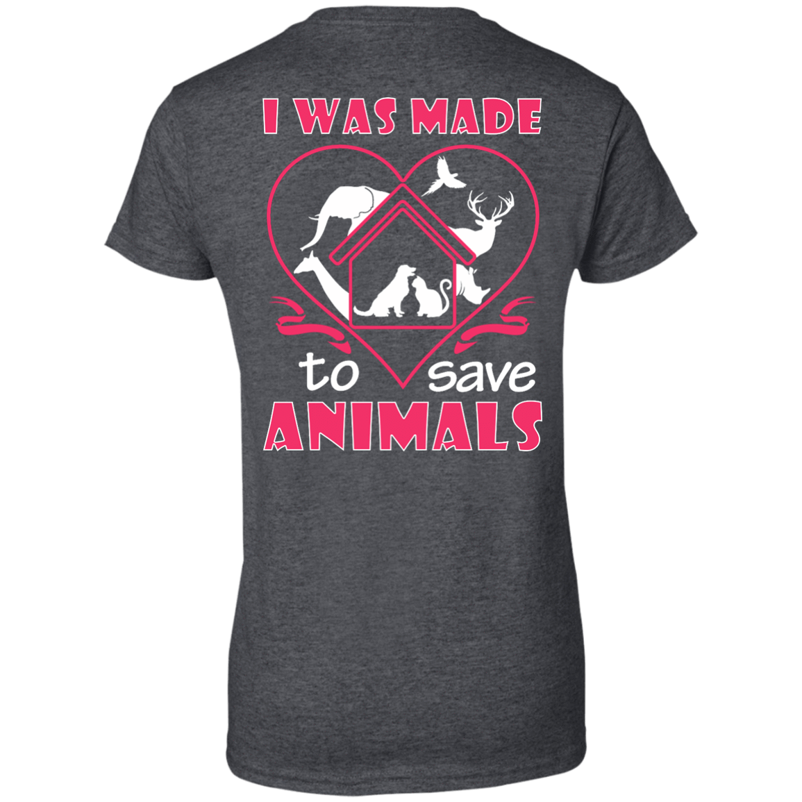 I Was Made To Save Animals T-Shirt & Hoodie | Teecentury.com