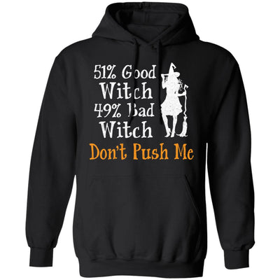 51% Good Witch 49% Bad Witch Halloween Costume Gift T-Shirt & Tank Top | Teecentury.com