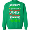 Nobody's Walking Out On This Fun Old Family Christmas Xmas T-Shirt & Sweatshirt | Teecentury.com