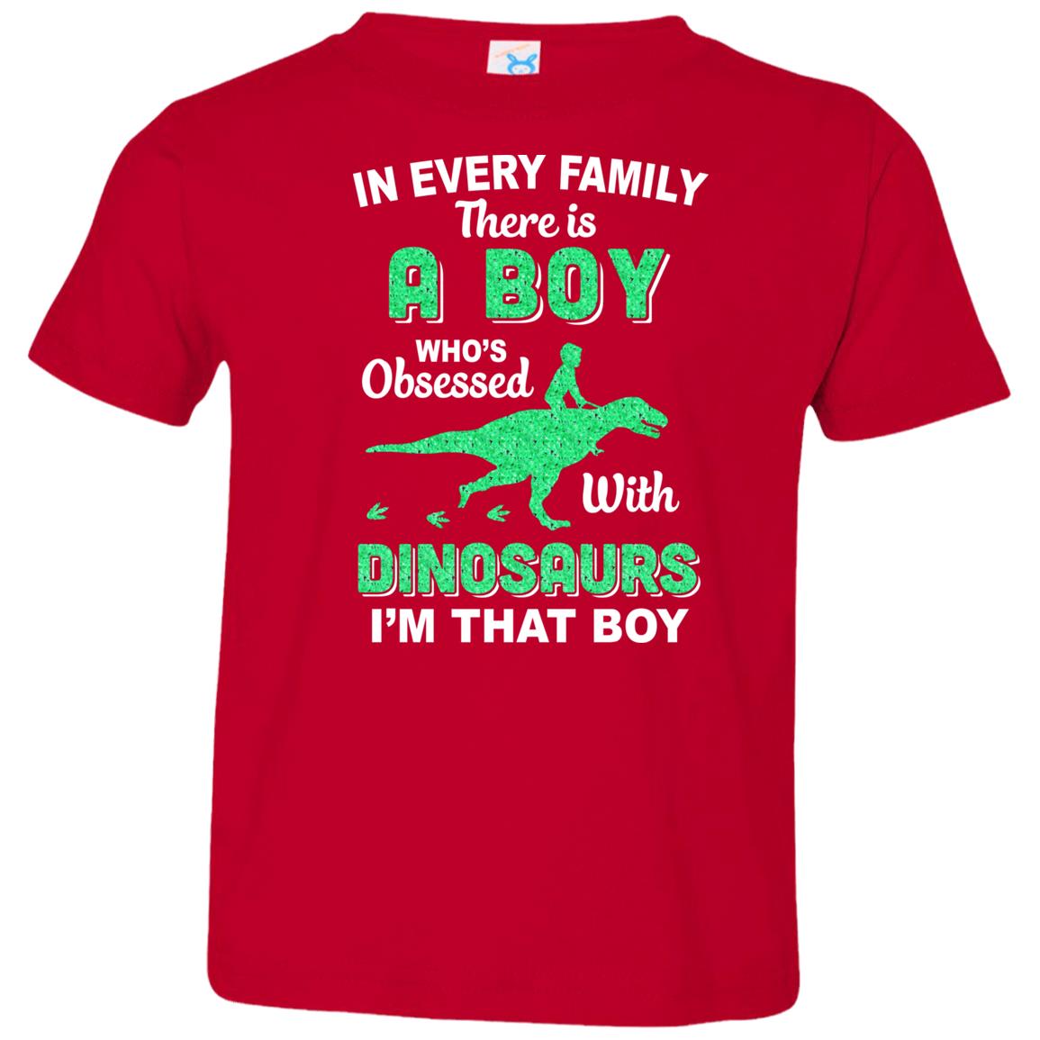 A Boy Who's Obsessed With Dinosaurs I Am That Boy Kids Youth Youth Shirt | Teecentury.com