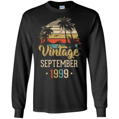 Retro Classic Vintage September 1999 23th Birthday Gift T-Shirt & Hoodie | Teecentury.com