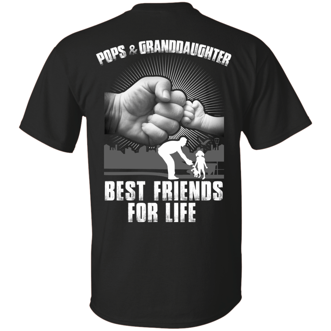 Pops And Granddaughter Best Friends For Life T-Shirt & Hoodie | Teecentury.com