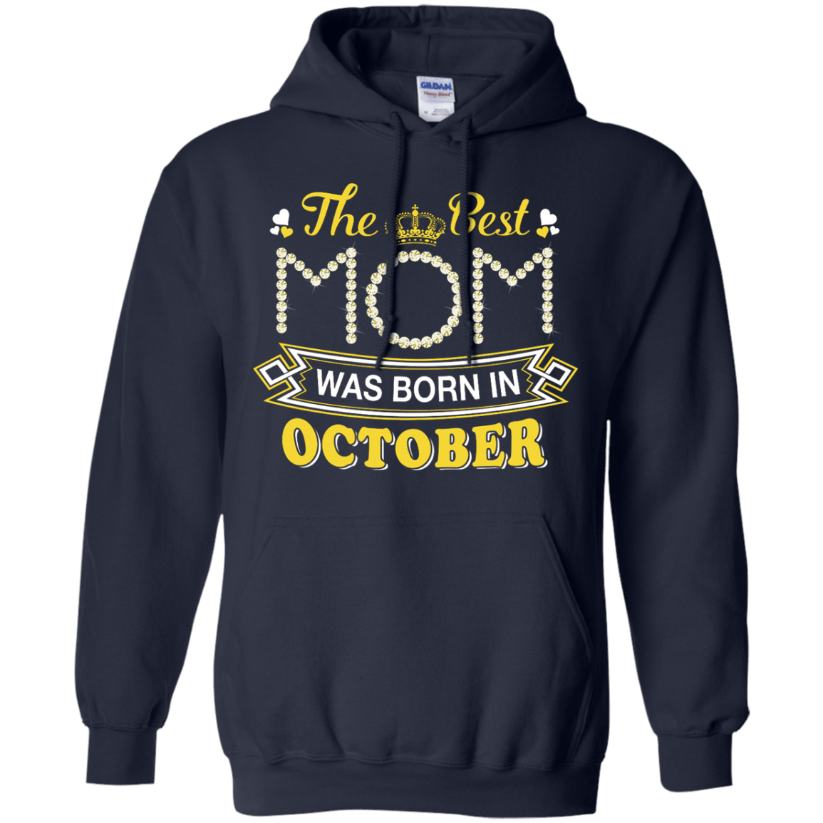 The Best Mom Was Born In October T-Shirt & Hoodie | Teecentury.com