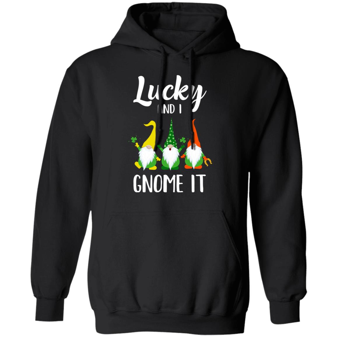 Lucky And I Gnome It Funny St. Patrick's Day Gnome T-Shirt & Hoodie | Teecentury.com