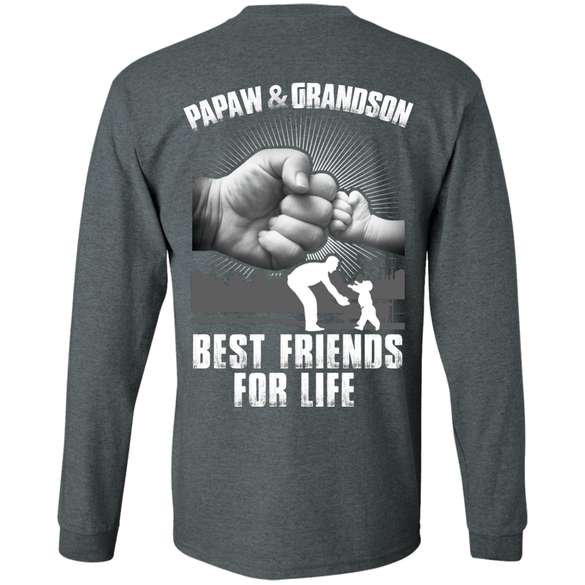 Papaw And Grandson Best Friends For Life T-Shirt & Hoodie | Teecentury.com