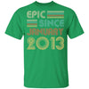 Epic Since January 2013 Vintage 9th Birthday Gifts Youth Youth Shirt | Teecentury.com