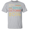 Epic Since October 2014 Vintage 8th Birthday Gifts Youth Youth Shirt | Teecentury.com