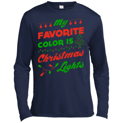 My favorite color is Christmas light T-Shirt & Hoodie | Teecentury.com