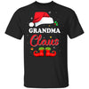 Santa Grandma Claus Matching Family Pajamas Christmas Gifts T-Shirt & Sweatshirt | Teecentury.com