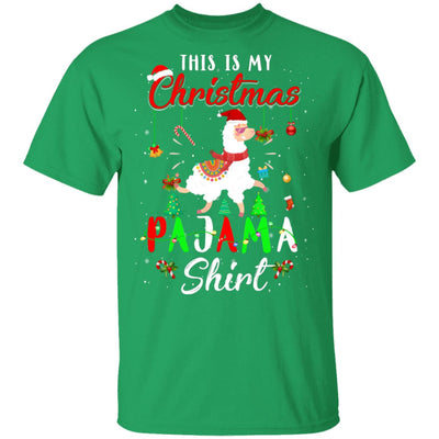 This Is My Christmas Pajama Llama Christmas Gifts T-Shirt & Sweatshirt | Teecentury.com