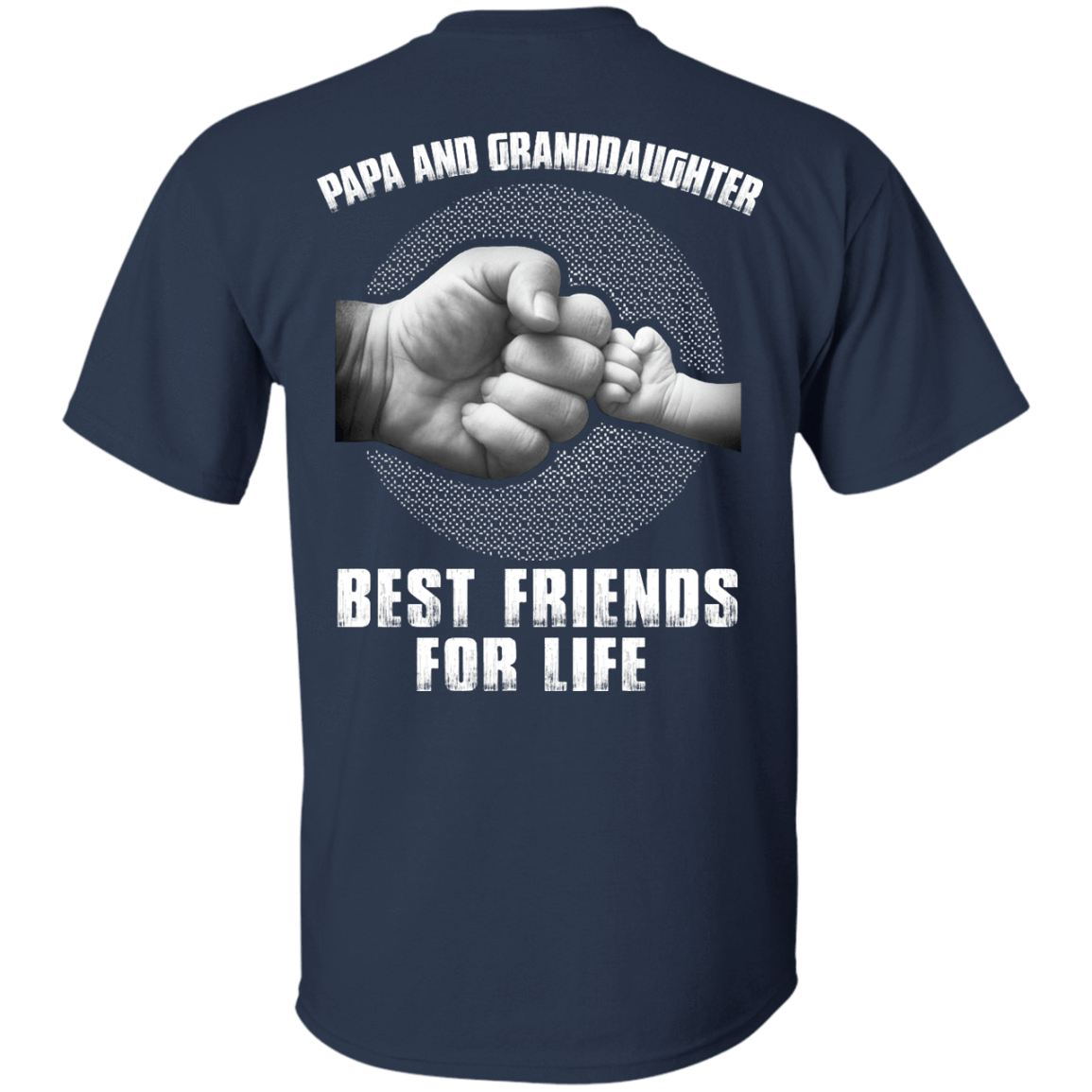 Papa And Granddaughter Best Friends For Life T-Shirt & Hoodie | Teecentury.com