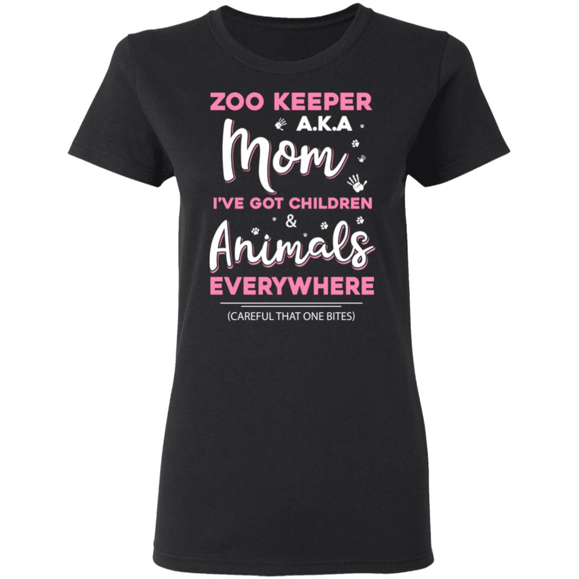 Zoo Keeper Aka Mom I've Got Children and Animals Everywhere T-Shirt & Hoodie | Teecentury.com