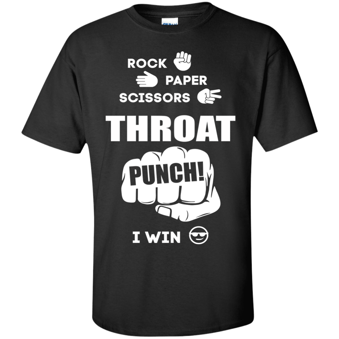 Throat Punch - I Win T-Shirt & Hoodie | Teecentury.com