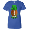 Shamrock Football Leprechaun St Patricks Day T-Shirt & Hoodie | Teecentury.com