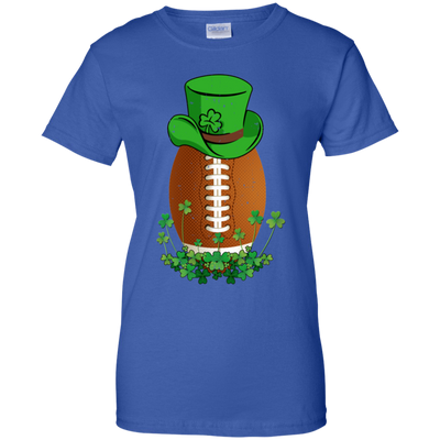 Shamrock Football Leprechaun St Patricks Day T-Shirt & Hoodie | Teecentury.com