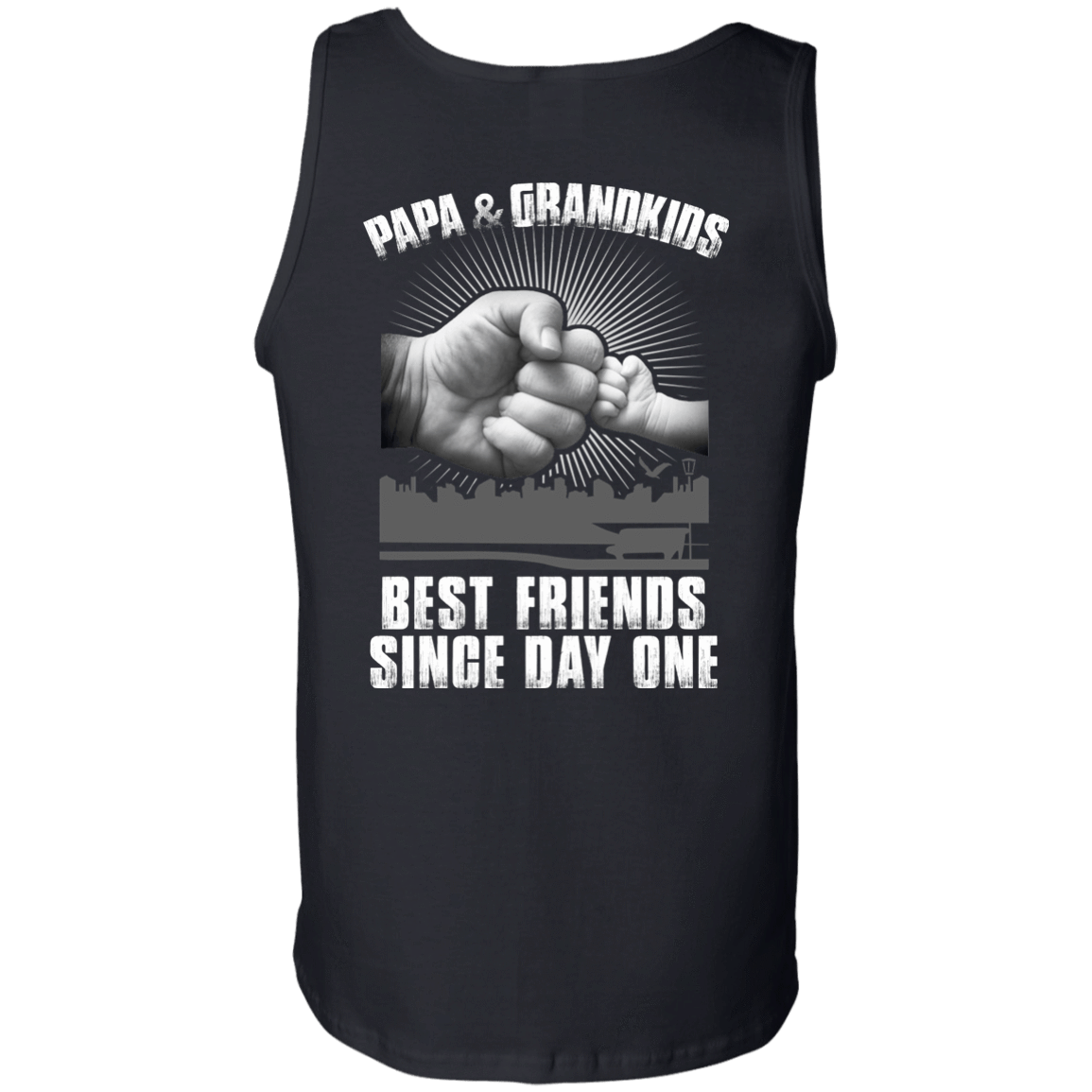 Papa And Grandkids Best Friends Single Day One T-Shirt & Hoodie | Teecentury.com