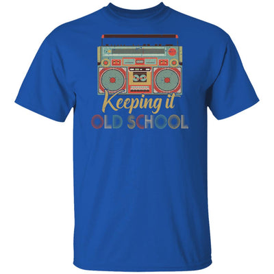 Keeping It Old School Retro Vintage Music 80s 90s T-Shirt & Hoodie | Teecentury.com