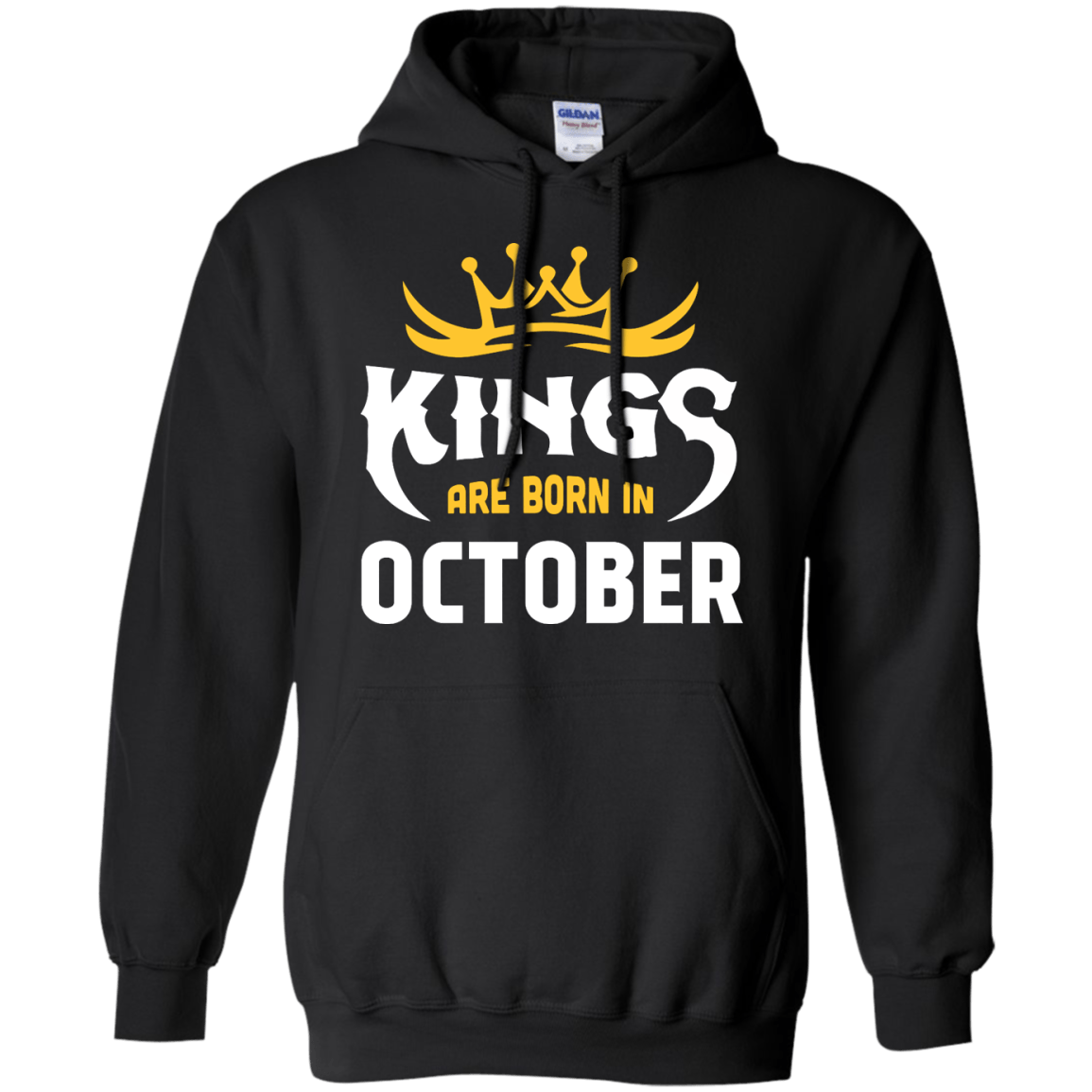 Kings Are Born In October T-Shirt & Hoodie | Teecentury.com