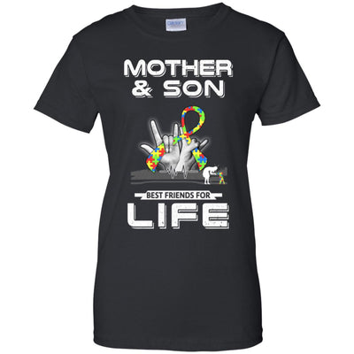 Mother And Son Best Friends For Life Autism Awareness T-Shirt & Hoodie | Teecentury.com