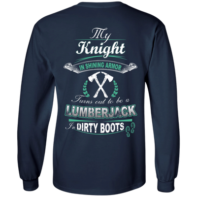 Turns out to be a LUMBERJACK In Dirty Boots T-Shirt & Hoodie | Teecentury.com