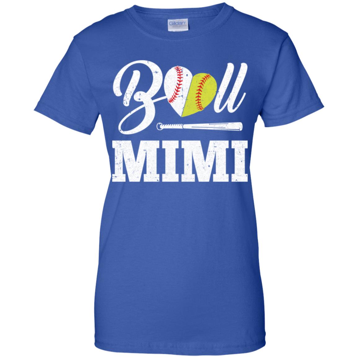 Funny Ball Mimi Softball Baseball Mothers Day Gifts T-Shirt & Tank Top | Teecentury.com