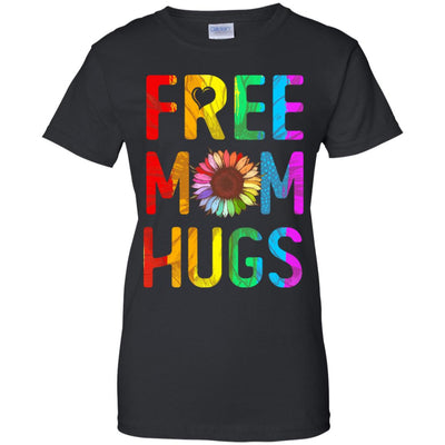 Flower Free Mom Hugs Pride LGBT T-Shirt & Tank Top | Teecentury.com