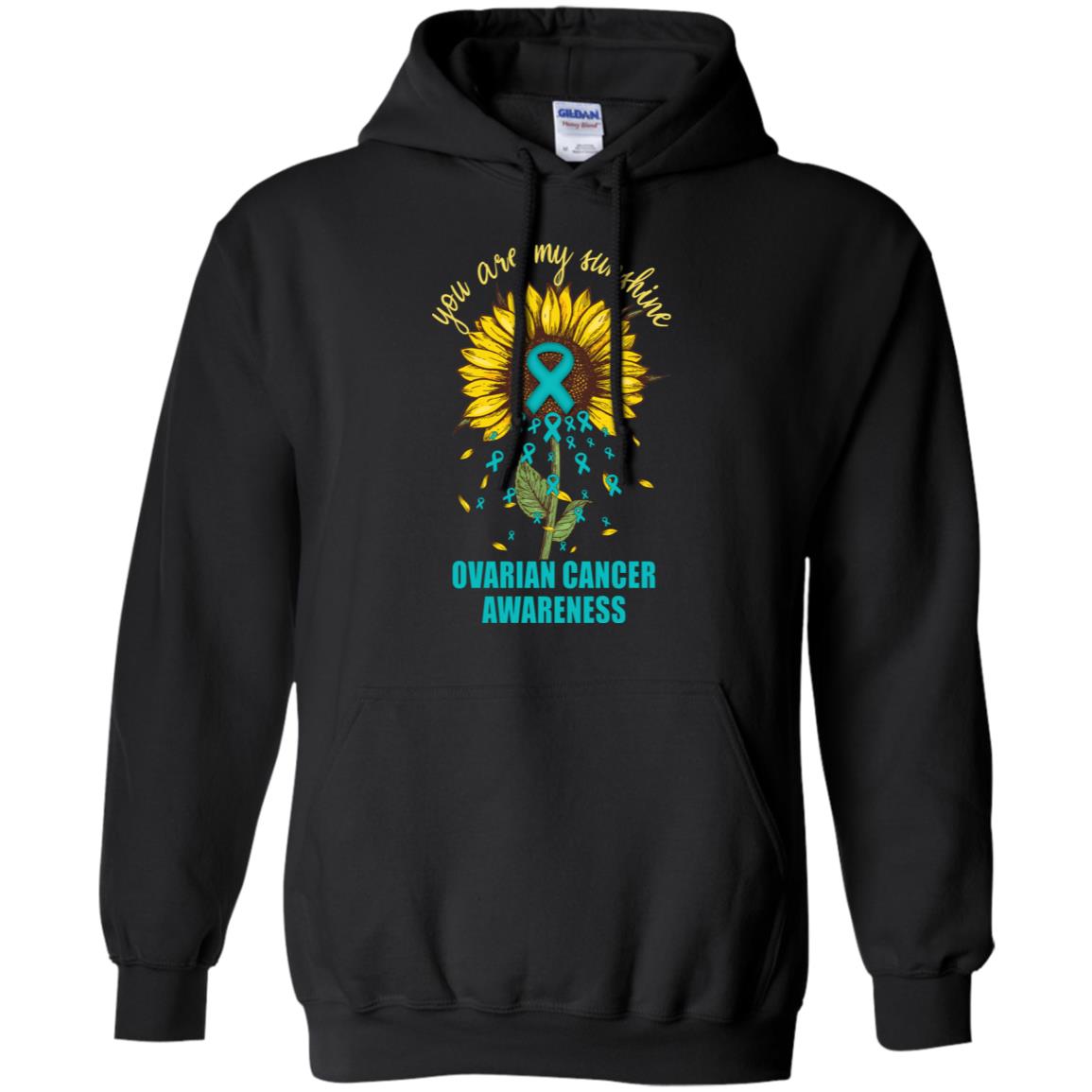 You Are My Sunshine Ovarian Cancer Awareness T-Shirt & Hoodie | Teecentury.com