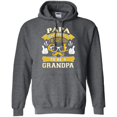 I Admit It I'm Way Too Cool To Be A Grandpa T-Shirt & Hoodie | Teecentury.com