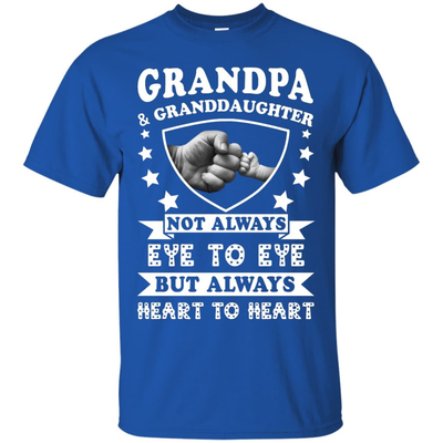Grandpa And Granddaughter Not Always Eye To Eye T-Shirt & Hoodie | Teecentury.com