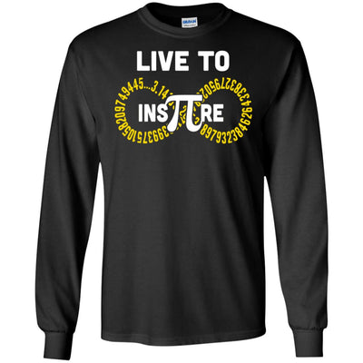 Student Teacher Live To Inspire Pi Day Gift T-Shirt & Hoodie | Teecentury.com