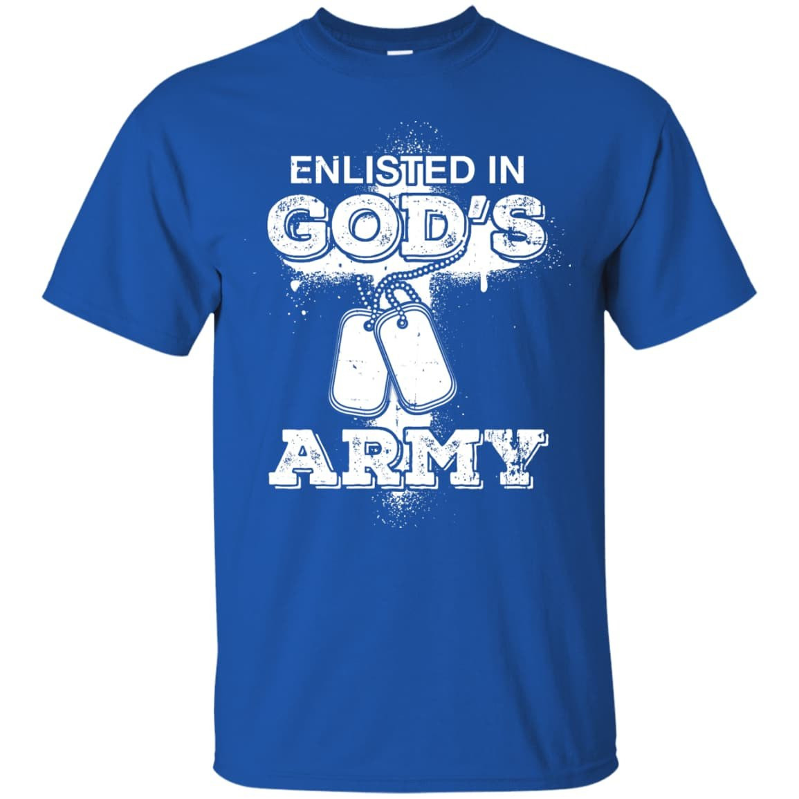 ENLISTED IN GOD'S ARMY T-Shirt & Hoodie | Teecentury.com