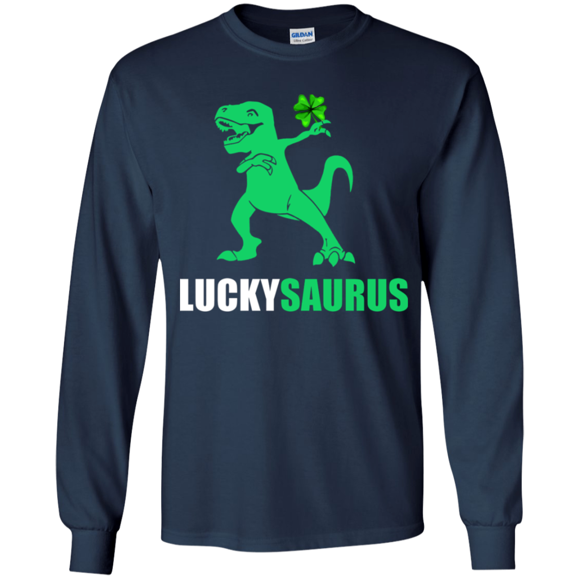 Irish Dinosaur Leprechaun St Patricks Day Luckysaurus Youth Youth Shirt | Teecentury.com